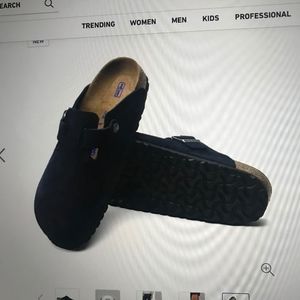 Birkenstock Boston Suede Leather Night